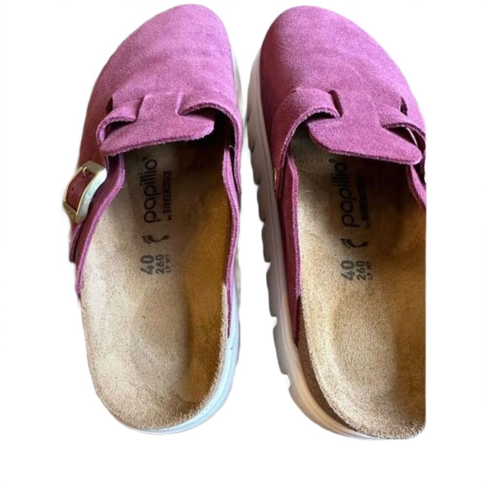 Birkenstock Boston Chunky Berry Red 40 - Picture 5 of 10